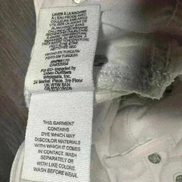 COPY - Free People Jeans Womens 29 Jegging Skinny Ankle Cropped Raw Hem Frayed … - Picture 6 of 10